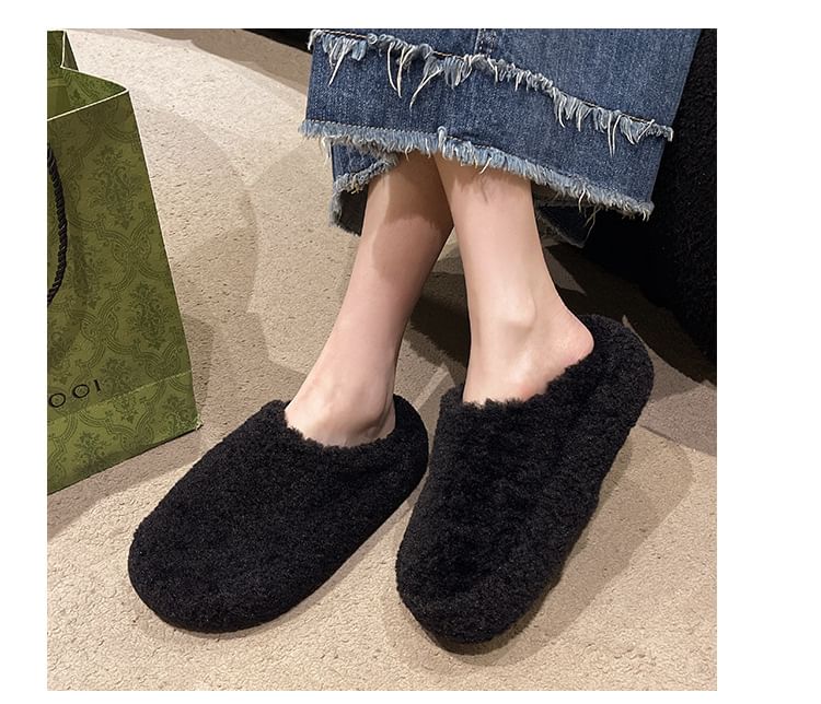 Platform Fluffy Mules
