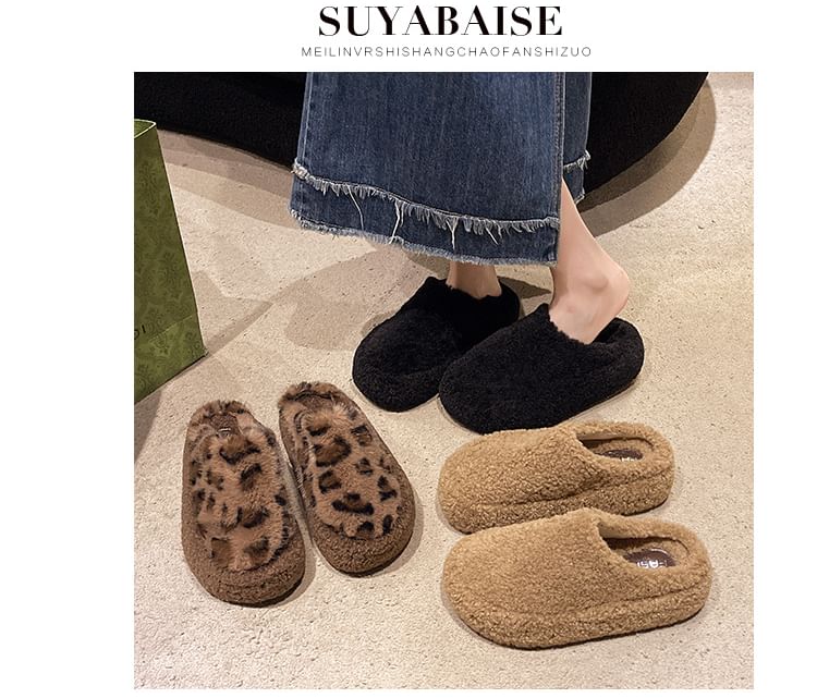 Platform Fluffy Mules