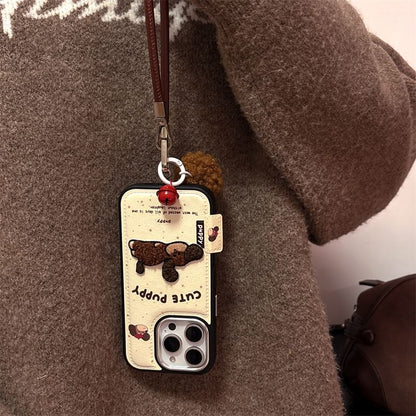 Dog Set Strap / Case Phone Embroidered