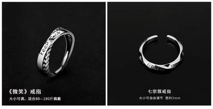 Stainless Steel Open Ring - Assorted Designs