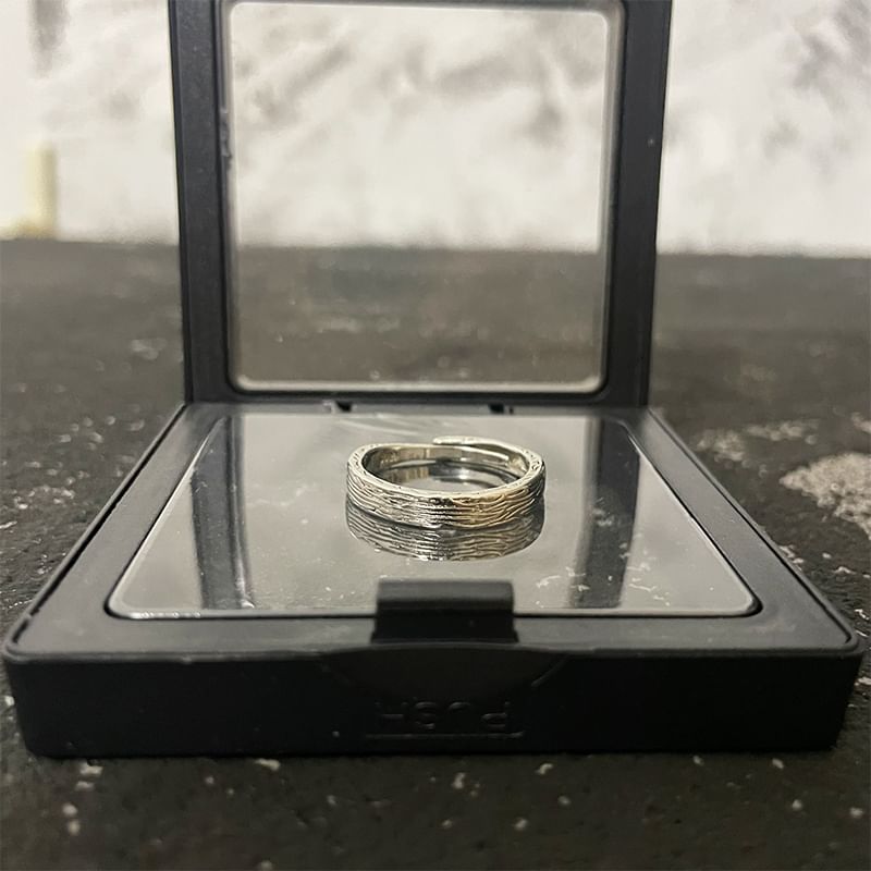 Stainless Steel Open Ring Set - Multiple Designs