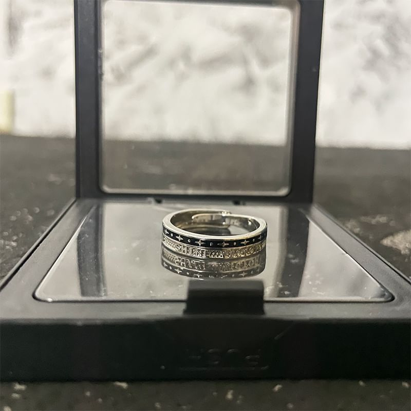 Stainless Steel Open Ring Set - Multiple Designs