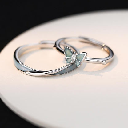 Couple Matching Glow Ring - Dark Reactive
