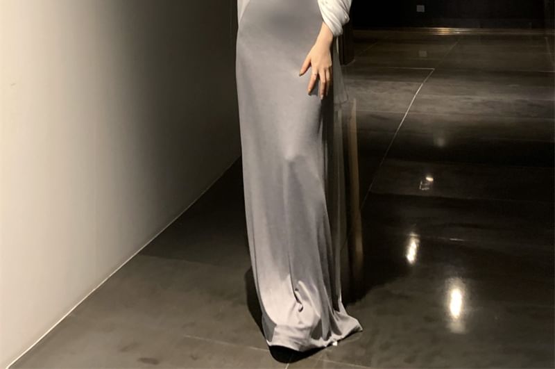 Bodycon Midi Dress / Cardigan
