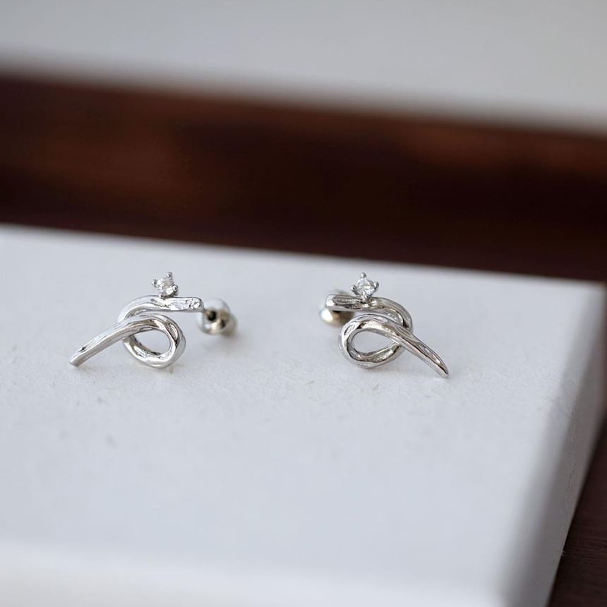 925 Silver Earring Stud Sterling