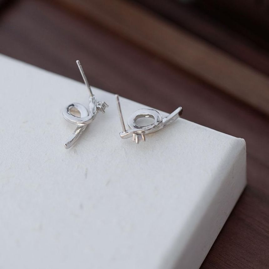 925 Silver Earring Stud Sterling