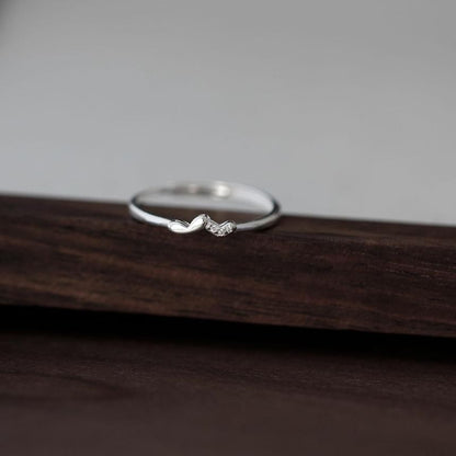 Silver Sterling Heart 925 Ring