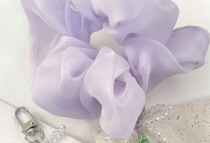 Bow Phone Charm Flower Beaded