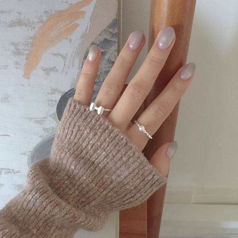 Silver Ring Sterling Open