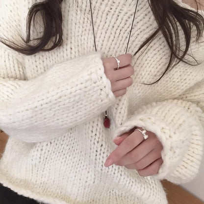 Silver Ring Sterling Open