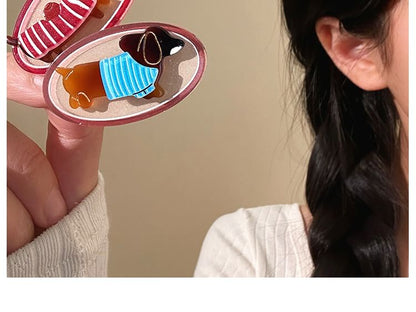 Cartoon Clip Dog Acrylic Hair