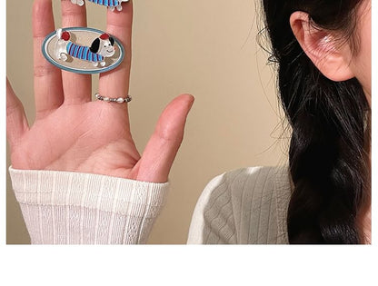 Cartoon Clip Dog Acrylic Hair