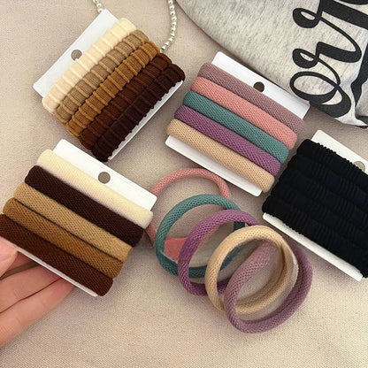 5: Tie of Set Plain Hair