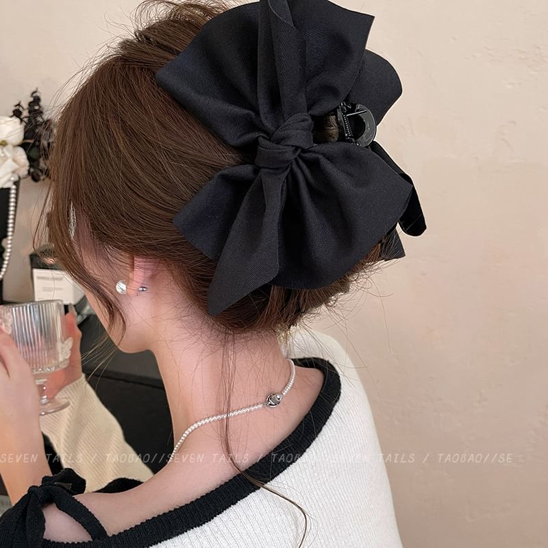 Claw Hair Bow Acrylic