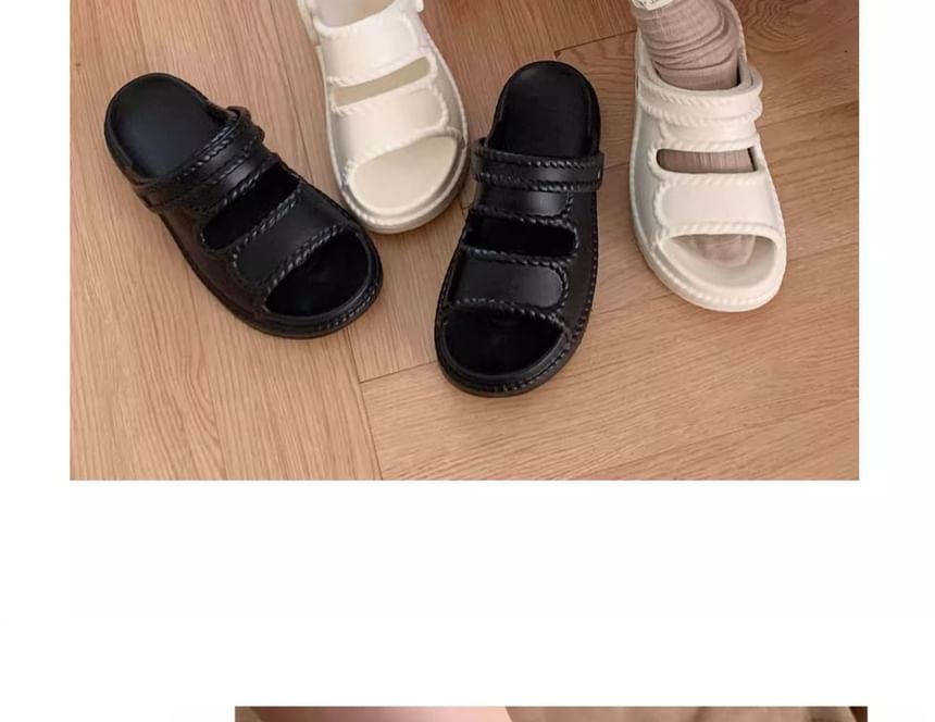 Chunky Sole Clog Sandals