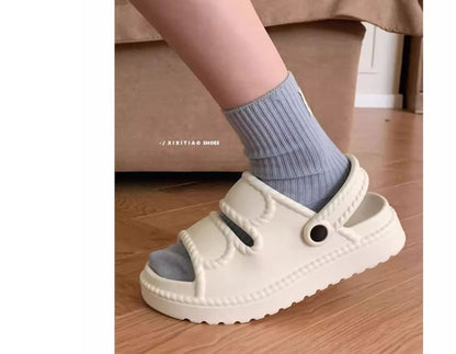 Chunky Sole Clog Sandals
