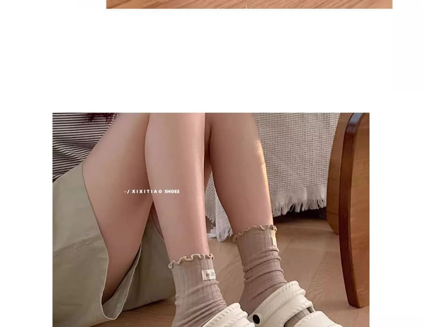 Chunky Sole Clog Sandals