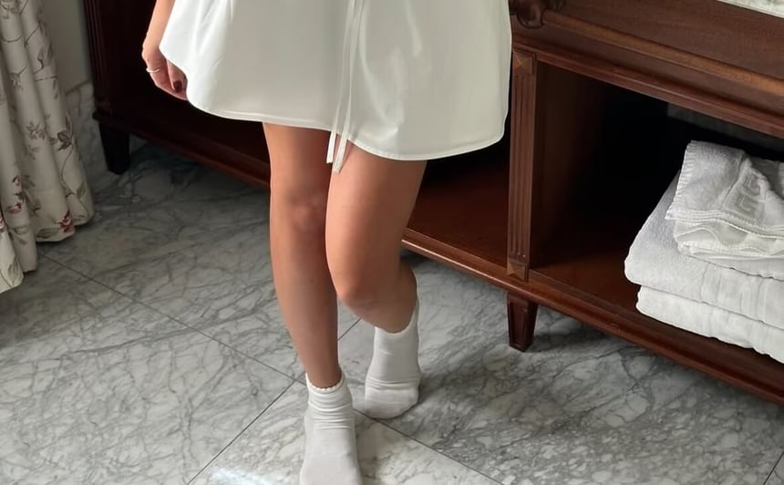 Crop Top & Mini A-Line Skirt Co-ord Set