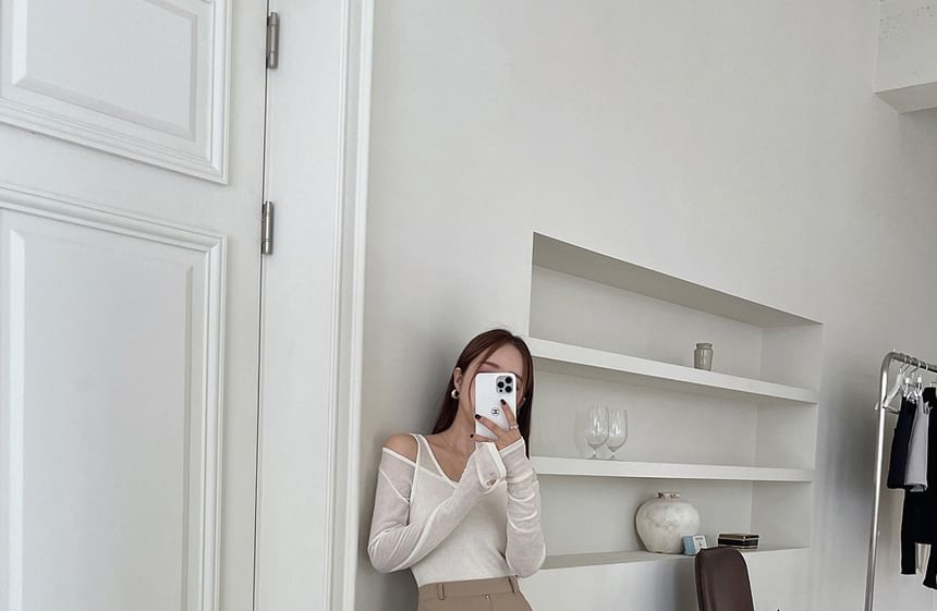 Solid Zip-Up Midi A-Line Skirt with High Waistband