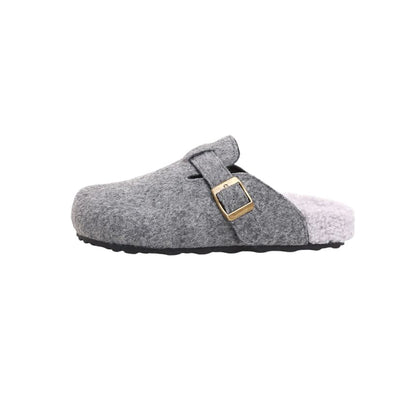 Buckled Mules / Slip-Ons