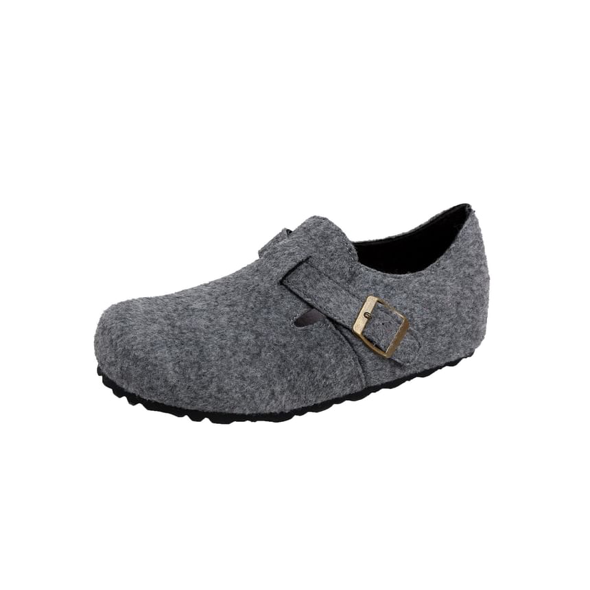 Buckled Mules / Slip-Ons