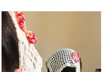 Floral Scarf Triangle Head