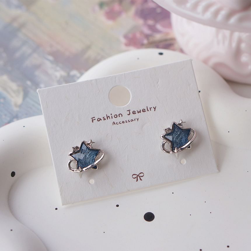 Earring / Stud Star On Clip