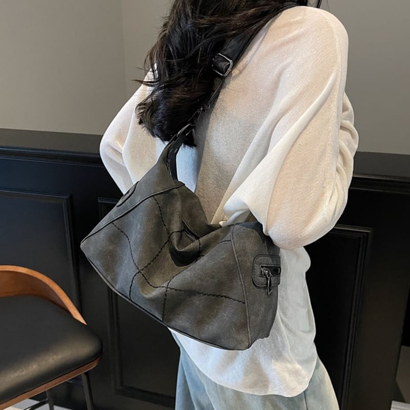 Plaid Shoulder Bag