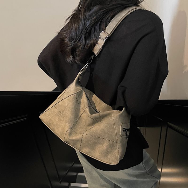 Plaid Shoulder Bag