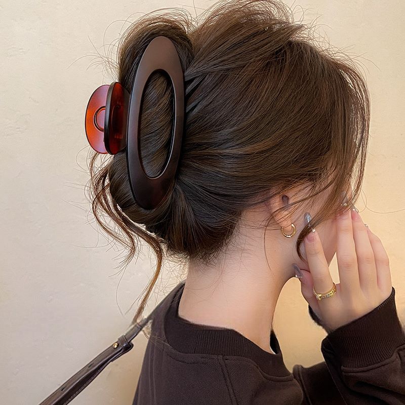 Acrylic Clip Matte Hair Claw