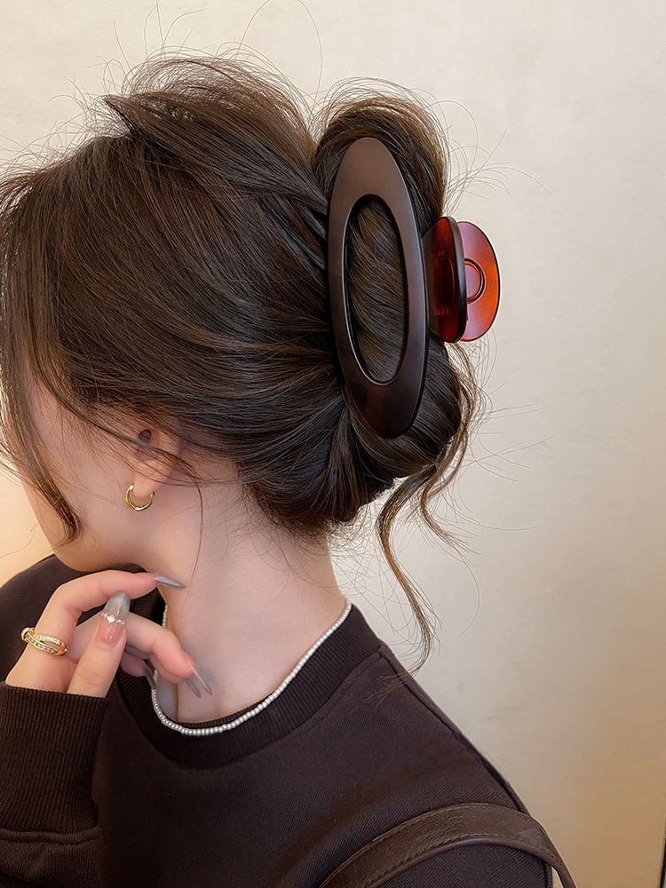 Acrylic Clip Matte Hair Claw