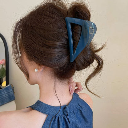 Claw Acrylic Hair Triangle Clip