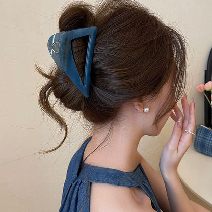 Claw Acrylic Hair Triangle Clip