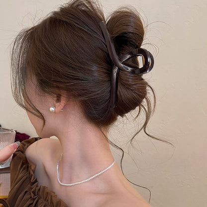 Designs) Claw Acrylic Clip (Various Hair