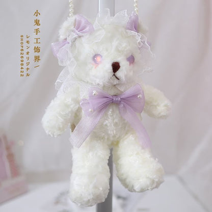 Plush Teddy Crossbody Bag