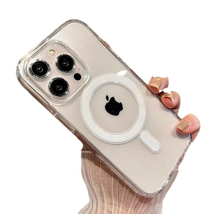 Magnetic Transparent Phone with MagSafe) Case (Compatible