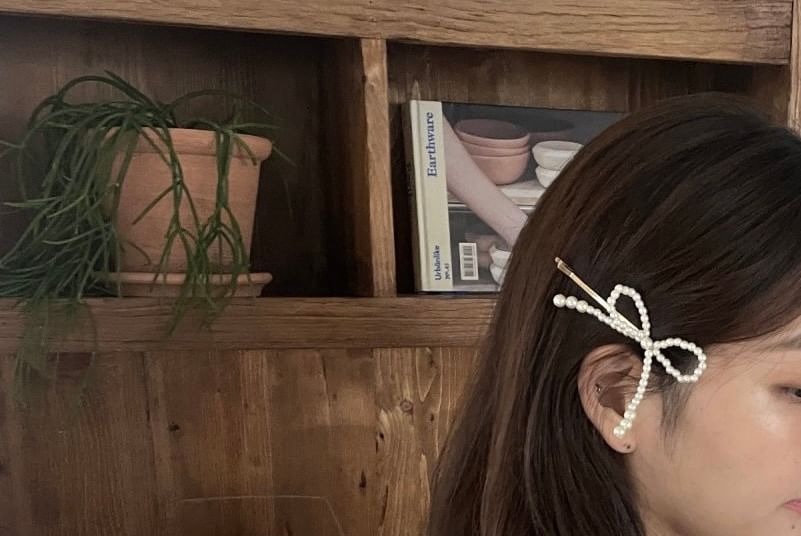 Pin Alloy Faux Pearl Hair