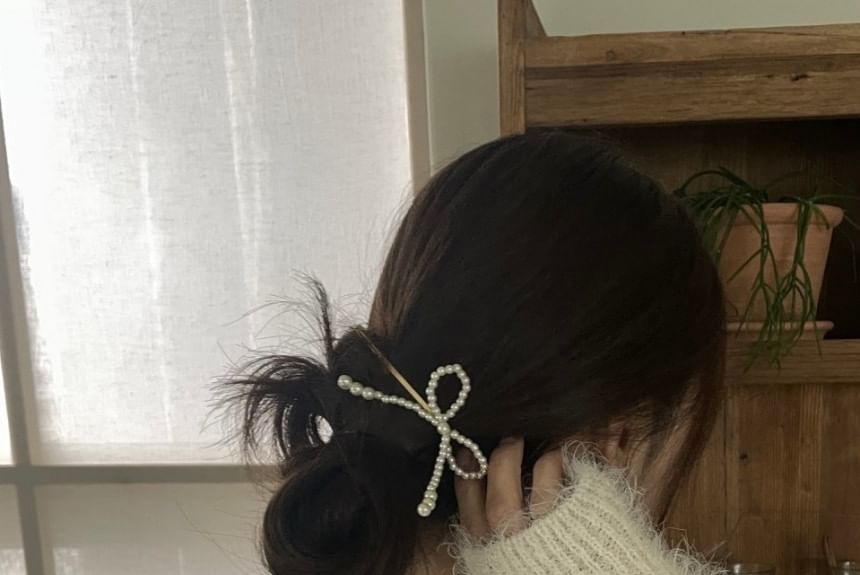 Pin Alloy Faux Pearl Hair