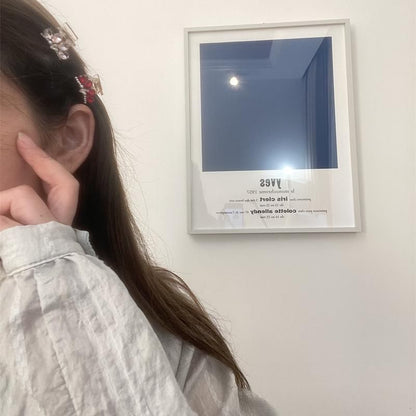 Hair Pearl Claw Acrylic Rhinestone Faux