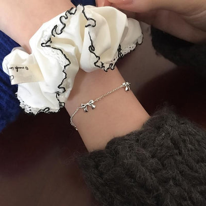 String Bow Bracelet Sterling 925 / Silver