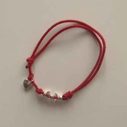 String Bow Bracelet Sterling 925 / Silver