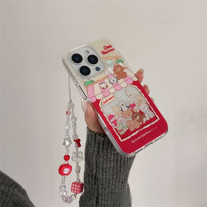 Case Animal Strap Set / Phone