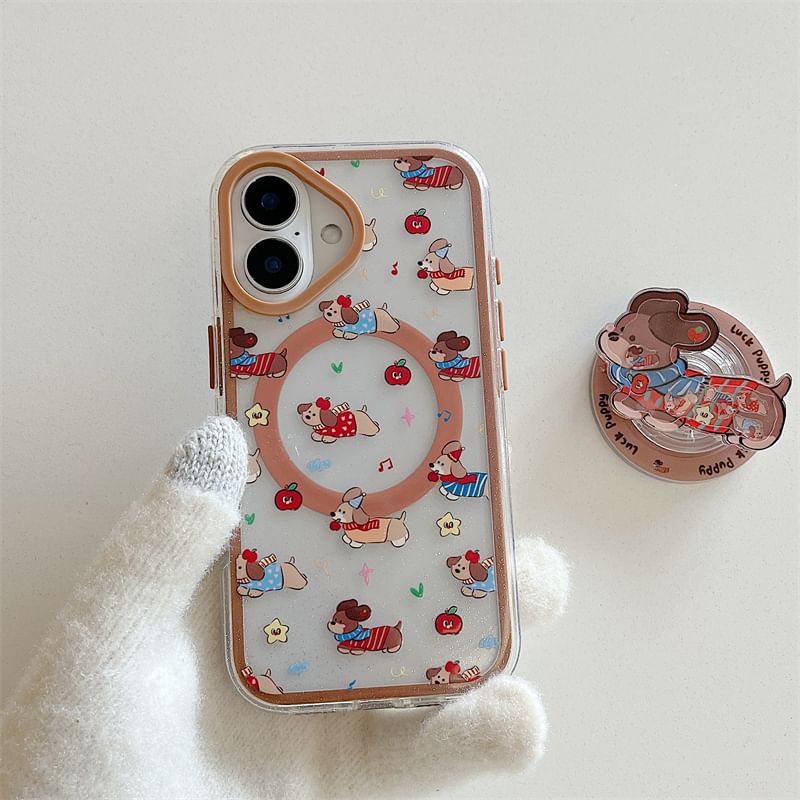 Case Phone with Magnetic (Compatible MagSafe) Dog