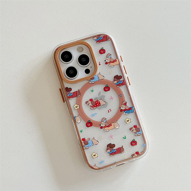 Case Phone with Magnetic (Compatible MagSafe) Dog