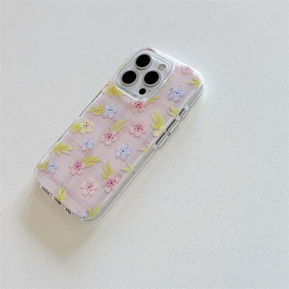 / Floral Strap Set Phone Case