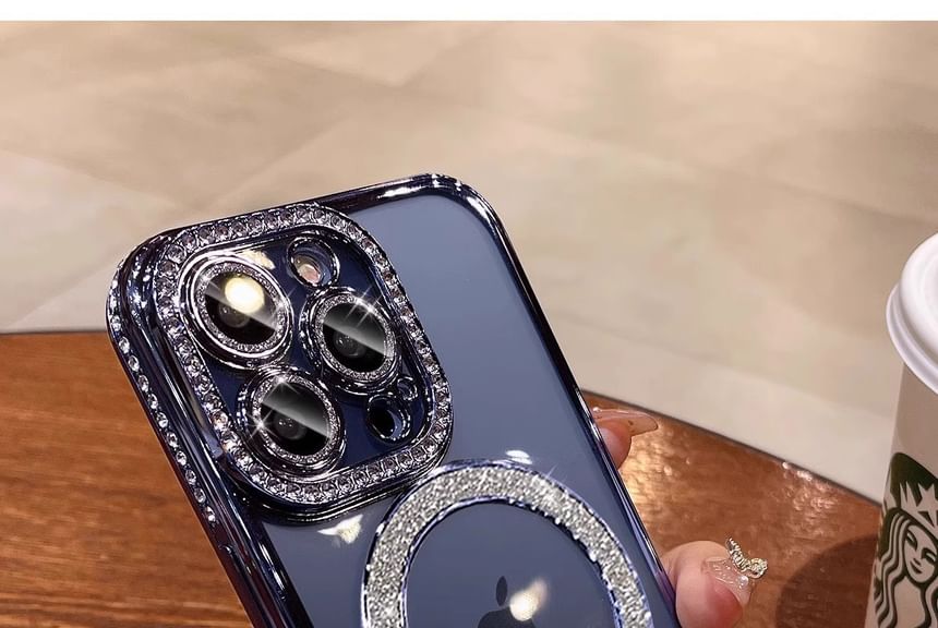 Embellished with (Compatible Phone Case Magnetic MagSafe)