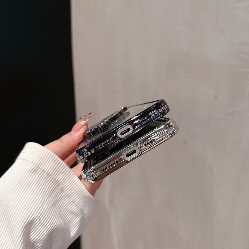 Phone Stand Embellished Case Butterfly