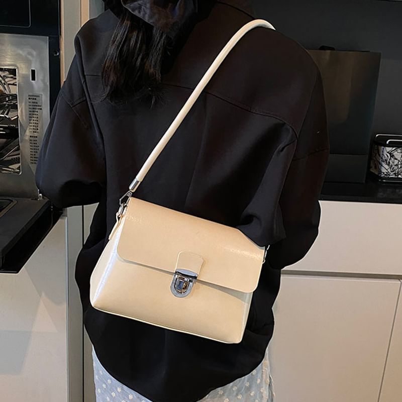 Flap Buckle Shoulder Bag