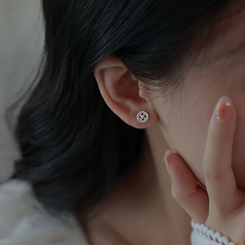 Earring Stud S925 Silver Sterling Butterfly