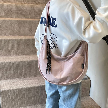 Plain Shoulder Bag